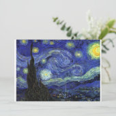 Carte Nuit étoilée, Vincent van Gogh (Debout devant)