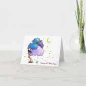 Carte Nuit Lumière, Anniversaire Atteint (Devant)