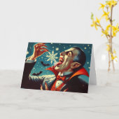 Carte Nuit silencieuse (Fleur jaune)