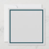 Carte Nuit silencieuse Paire de Noël des Chouettes prête (Dos)