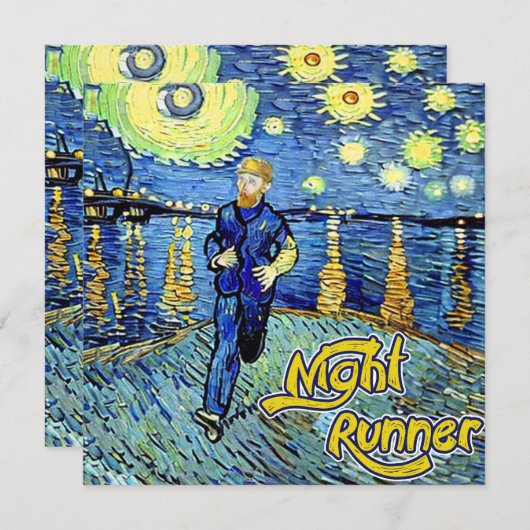 Carte Nuit Starry Starry (Devant / Derrière)