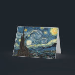 Carte Nuit Van Gogh Starry<br><div class="desc">Nuit étoilée de Vincent Van Gogh</div>