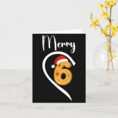 Carte Number 67 Matching Christmas 6 7 Six Seven 6 7 Mem (Fleur jaune)