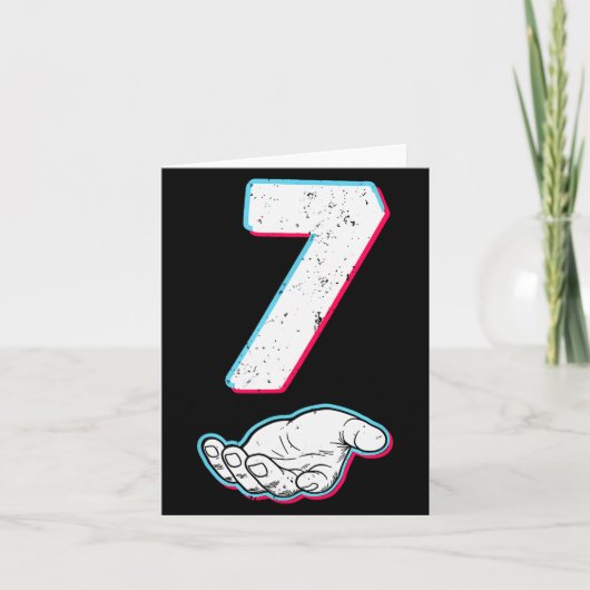 Carte Number 67 Matching Six Seven 6 7 Meme 6 7 Hallowee (Devant)