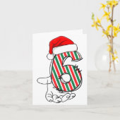 Carte Number 6 Matching 67 Meme Christmas Costume Men Wo (Fleur jaune)