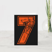 Carte Number 7 67 Meme Halloween Pumpkin Costume Matchin (Devant)