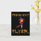Carte Numérique Nomad Fréquent Flyer Halloween sorcière (Fleur jaune)