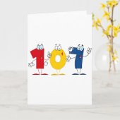 Carte Numéro 107 (Fleur jaune)