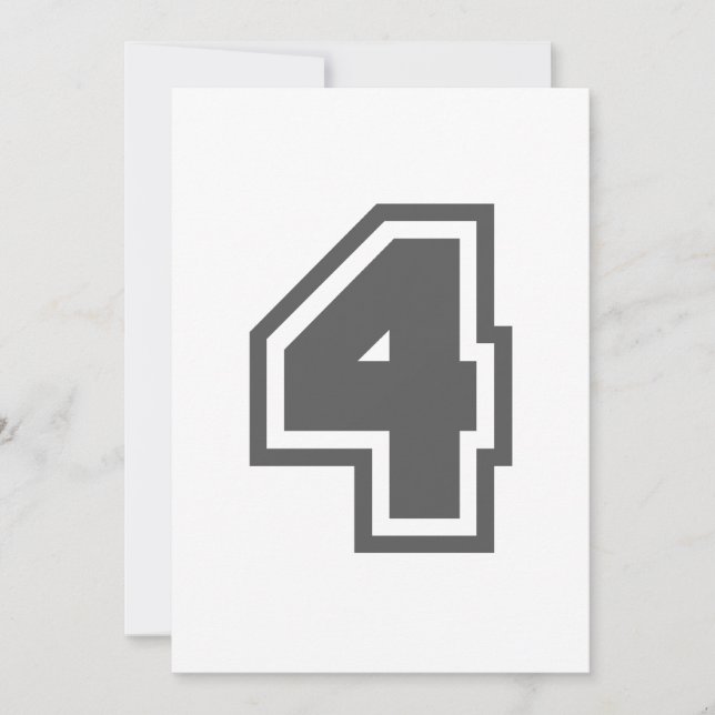 Carte Numéro 4 (Devant)