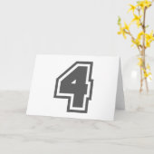 Carte Numéro 4 (Fleur jaune)