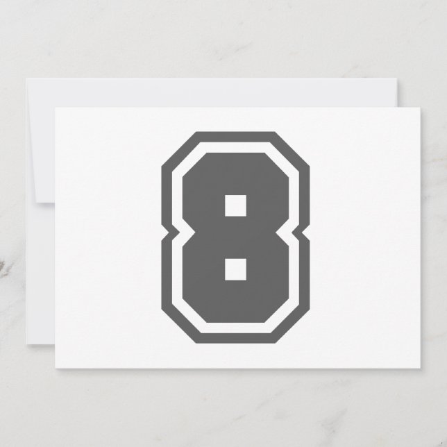 Carte Numéro 8 (Devant)