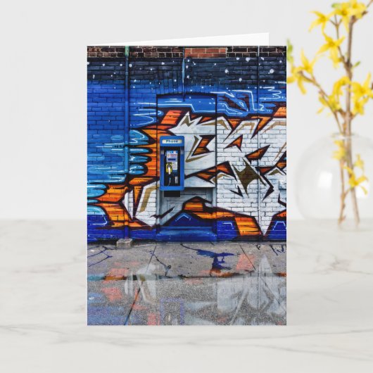 Carte Numéro de cabine de téléphone 12 - Réflexion de la (Fleur jaune)