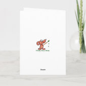 Carte Numéro de fête des pères, comptable, mathématiques (Dos)