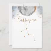 Carte Numéro de la Table Céleste, Constellation de Cassi (Devant)
