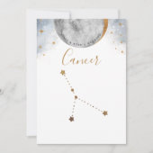 Carte Numéro de la Table Céleste, Constellation du Cance (Devant)