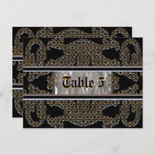 Carte Numéro de marqueur (Devant / Derrière)