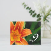 carte numéro de table (Debout devant)