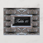 Carte Numéro de table Chrysler (Devant)