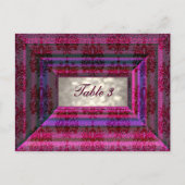 Carte Numéro de table Monteuxe (Devant)