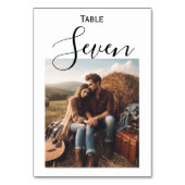 ⭐ CARTE NUMÉRO DE TABLEAU DE PHOTOGRAPHIES - Super (Par défaut)