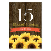 CARTE NUMÉRO DU TABLEAU CORAL RUSTIQUE SUSLOWER (Par défaut)