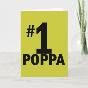 Carte Numéro Un Produits Poppa