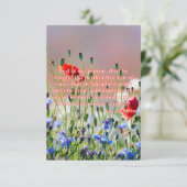 Carte Numéros 23:19 KJV Bible Verse Pic Flat Salutation (Debout devant)