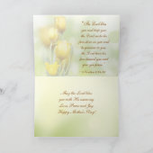 Carte Numéros 6:24-26, Bénédiction du Seigneur, Fête des (Intérieur)