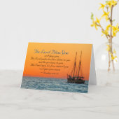 Carte Numéros 6 24-26 Le Seigneur vous bénisse et vous g (Fleur jaune)