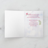 Carte Nun 55e anniversaire de la profession religieuse r (Intérieur)