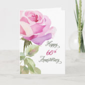 Carte Nun Custom 60th Anniversary Diamond Jubilee Rose (Devant)