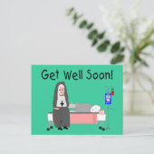 Carte Nun "Get Well Bientôt" (Debout devant)
