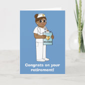 Carte Nurse: Congratulations on Your Retirement (Devant)