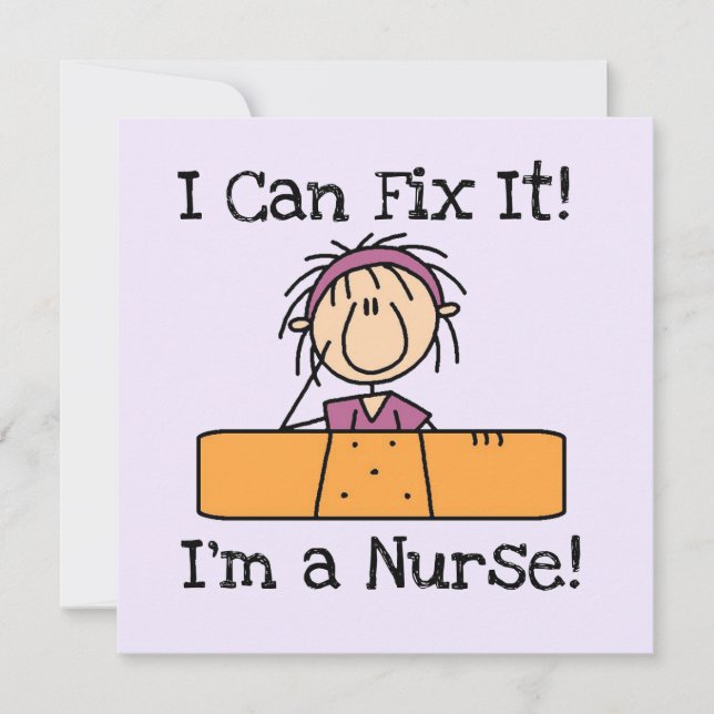 Carte Nurse I Can Fix It T-shirts et cadeaux (Devant)