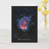 Carte Nurseries Stellar RCW120 - Avec Nos Condoléances (Fleur jaune)