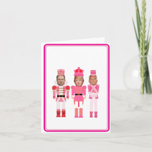 Carte Nutcracker de Noël Trump Kennedy Musk