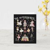 Carte Nutcracker Noël Noël Noël Famille Correspondant Py (Fleur jaune)