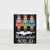 Carte Nutcracker Squad Ballet Dance Christmas Xmas Light (Devant)
