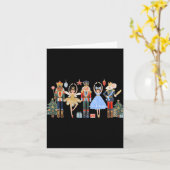 Carte Nutcracker Squad Ballet Dance Matching Family Chri (Fleur jaune)