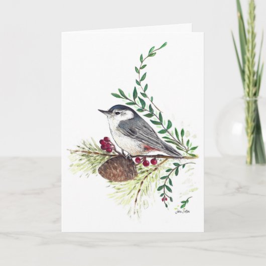 Carte Nuthatch Bird (Devant)