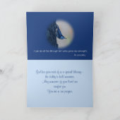 Carte Nuthatch Bird Sympathy ou toute occasion (Intérieur)