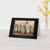 Carte Nuts du 10e anniversaire (Fleur jaune)