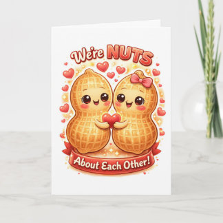 Carte Nuts Valentine's Day