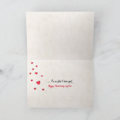 Carte Nutty Couple Mariage Anniversaire (Intérieur)