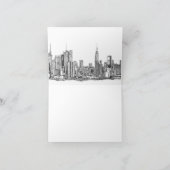 Carte NYC cœurs roses (Intérieur)