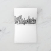 Carte NYC romantique turquoise (Intérieur)