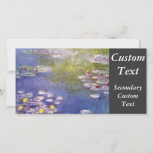 Carte Nympheas à Giverny