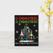Carte O Chemistree How Lovely Are Your Branches Teacher (Fleur jaune)
