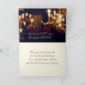 Carte Ô Saint Nuit, Vraiment Il nous a appris à aimer (Intérieur)