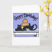 Carte O&T Birthday ! CARD (Fleur jaune)
